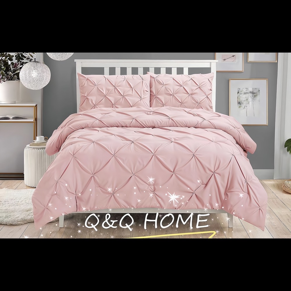 Luxury 3 Pieces Pinch Plated Comfor…